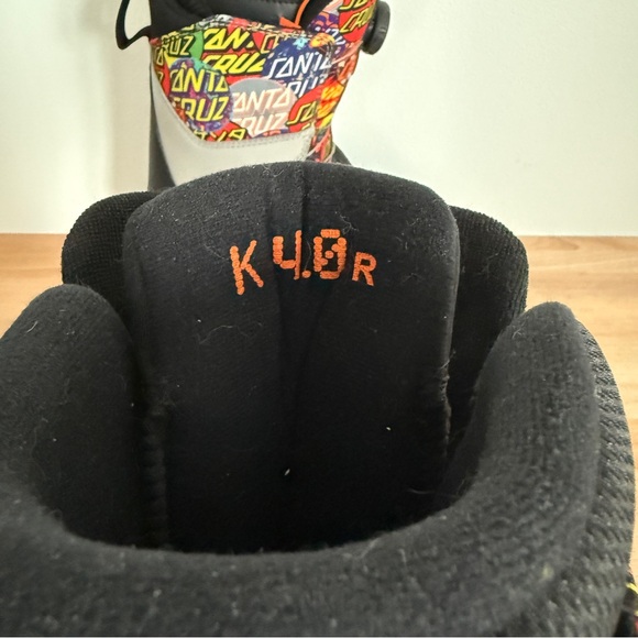 ThirtyTwo Youth Lashed BOA Santa Cruz Snowboard Boots, Youth Size 4 - Picture 5 of 11